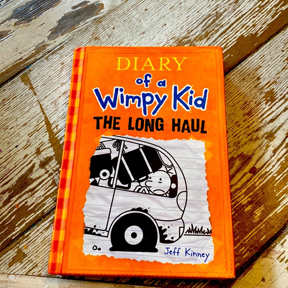 Hard back, Diary of a Wimpy Kid book